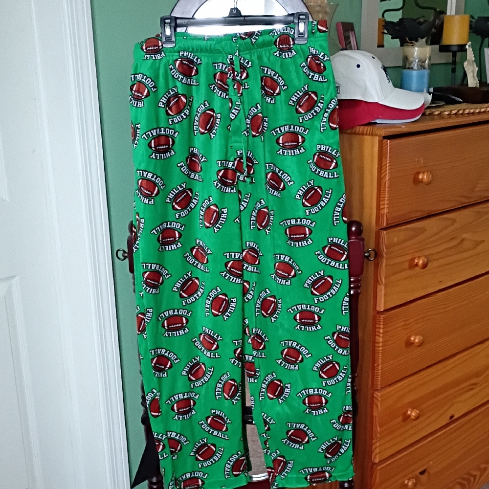 🤑BOGO Philly Football Print Pajama Pants Size L